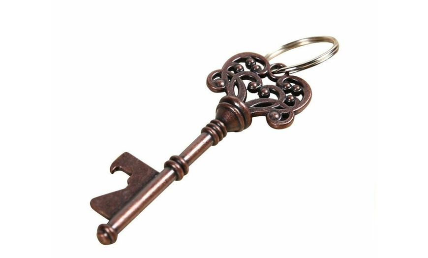 Detail Skeleton Key Bottle Opener Keychain Nomer 56