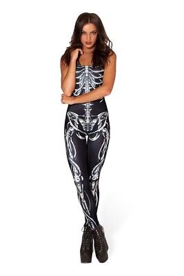 Detail Skeleton Leggings Black Milk Nomer 27