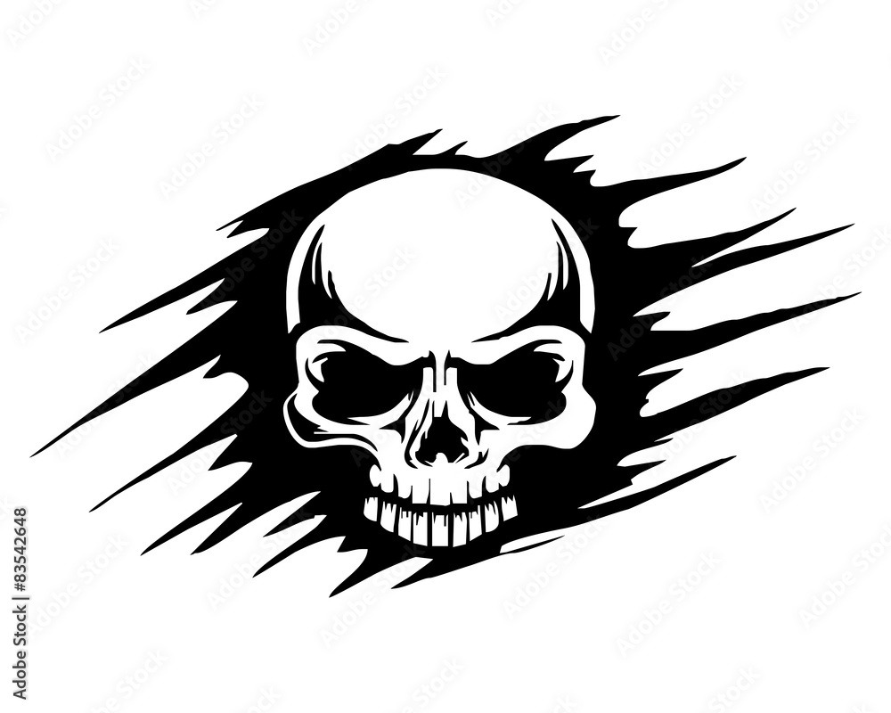 Detail Skeleton Logos Nomer 10