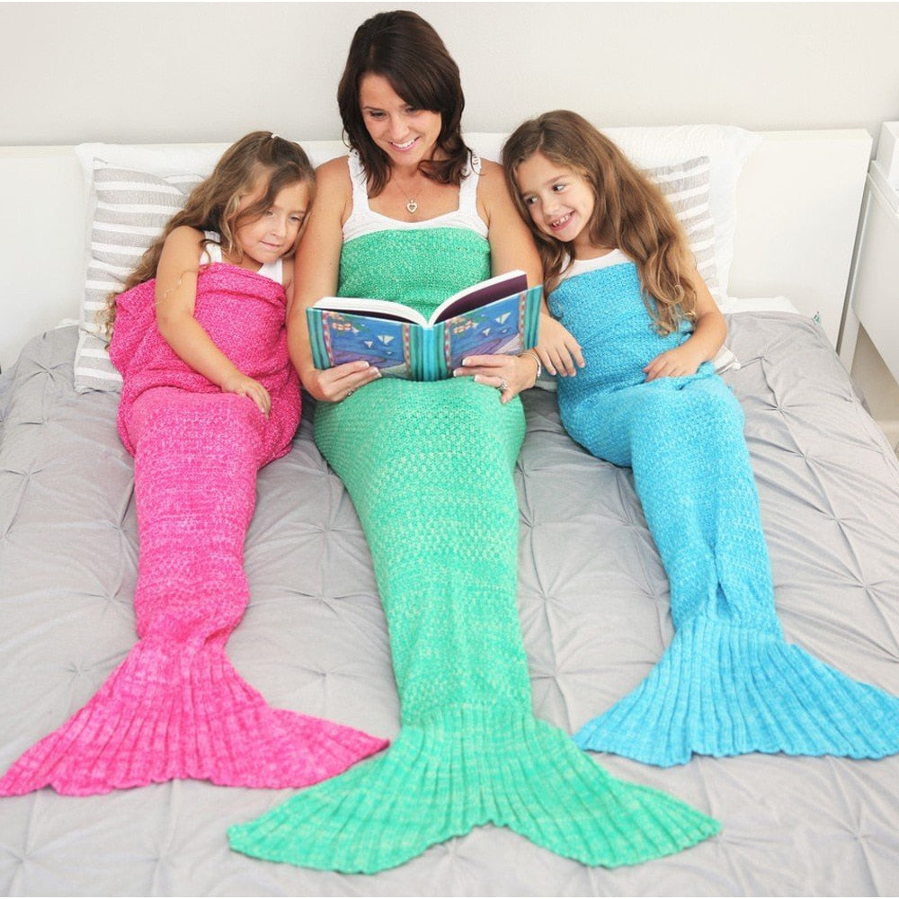 Detail Skeleton Mermaid Blanket Nomer 42