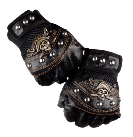 Detail Skeleton Motorcycle Gloves Nomer 35