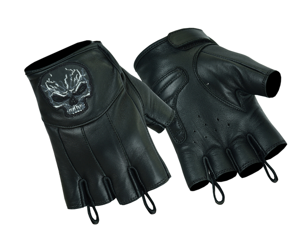 Detail Skeleton Motorcycle Gloves Nomer 42