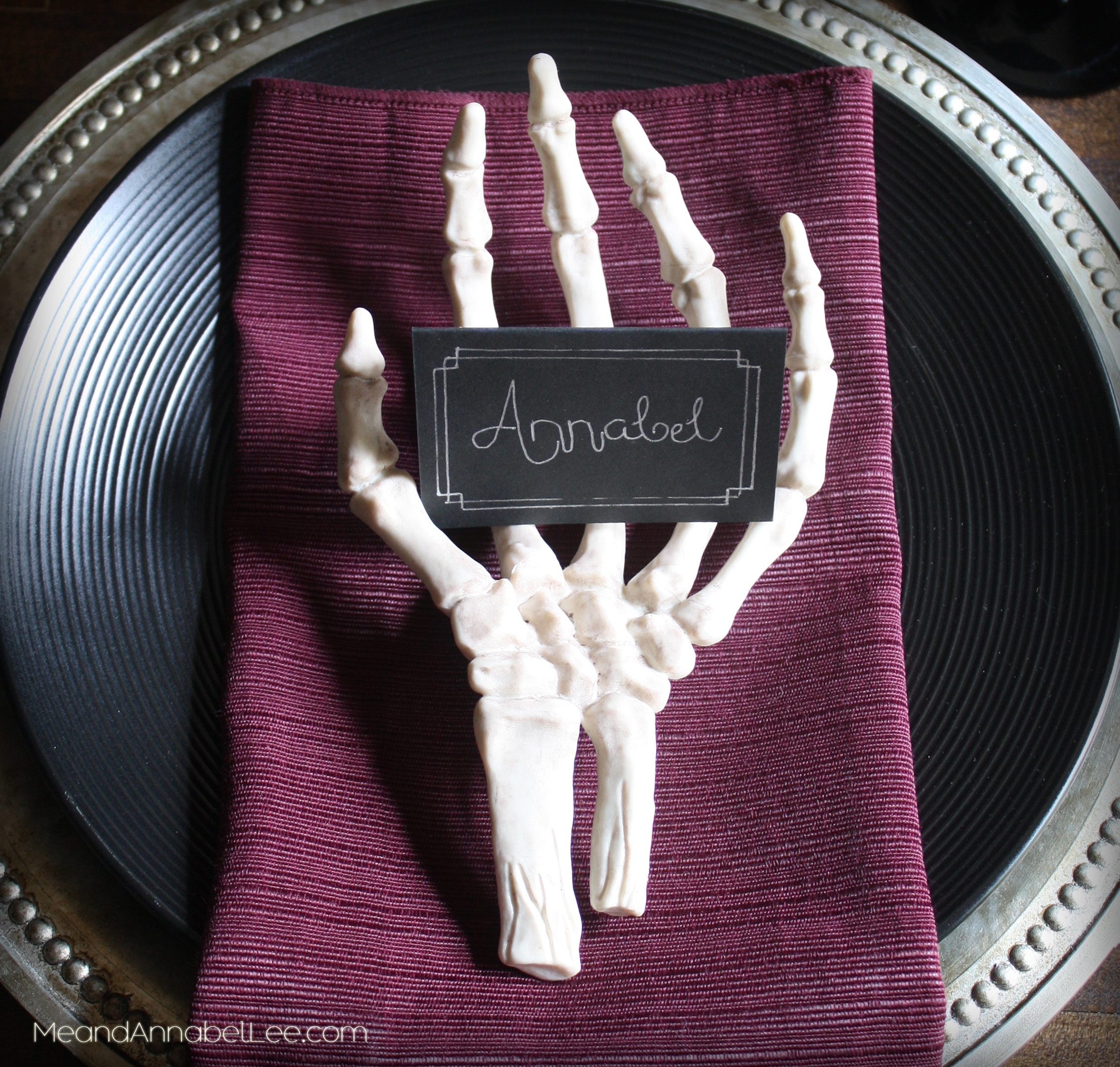 Detail Skeleton Napkin Rings Nomer 12