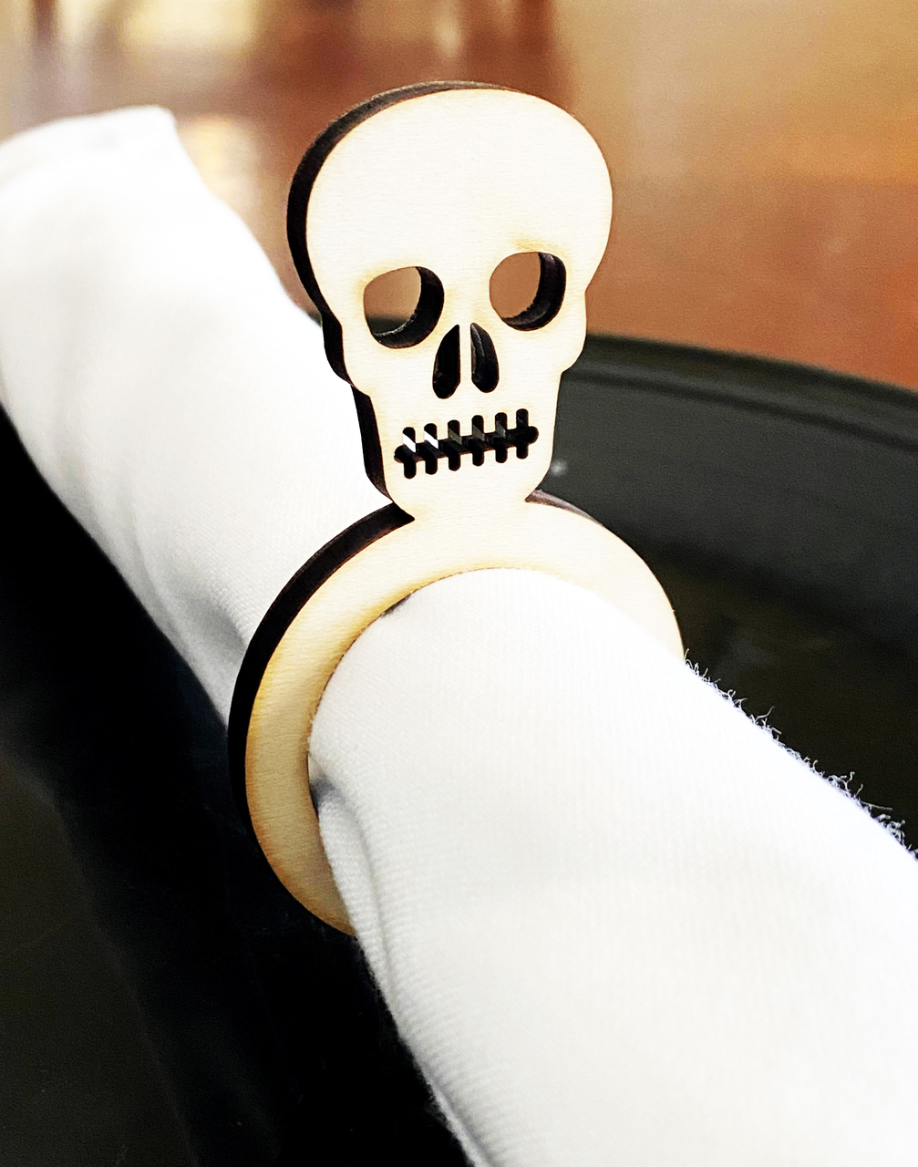 Detail Skeleton Napkin Rings Nomer 6