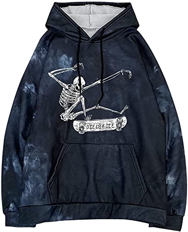 Detail Skeleton On Skateboard Hoodie Nomer 29