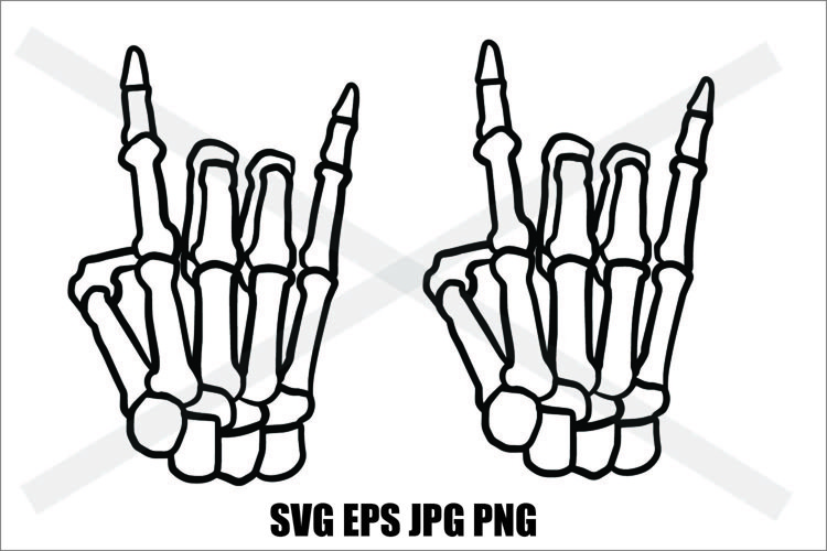 Detail Skeleton Peace Sign Png Nomer 32