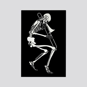Detail Skeleton Playing Trombone Nomer 28