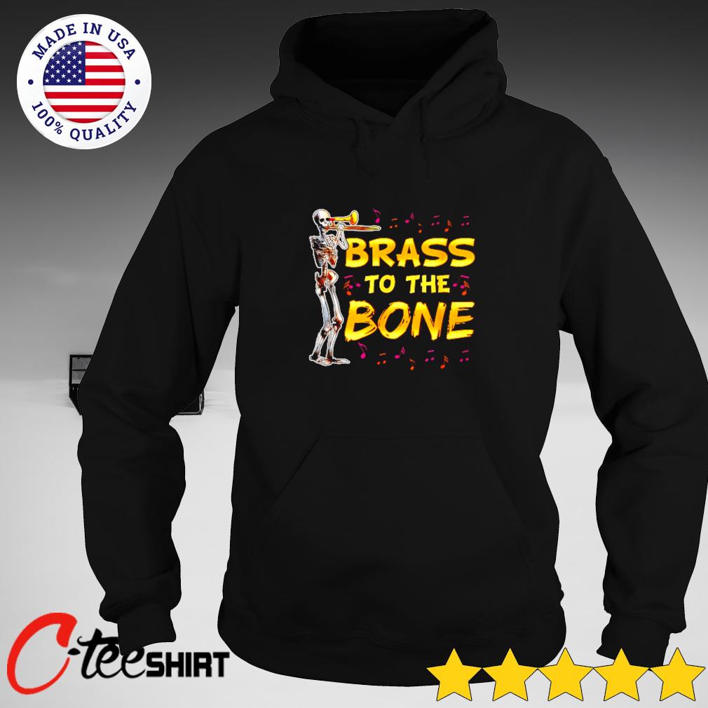 Detail Skeleton Playing Trombone Nomer 39
