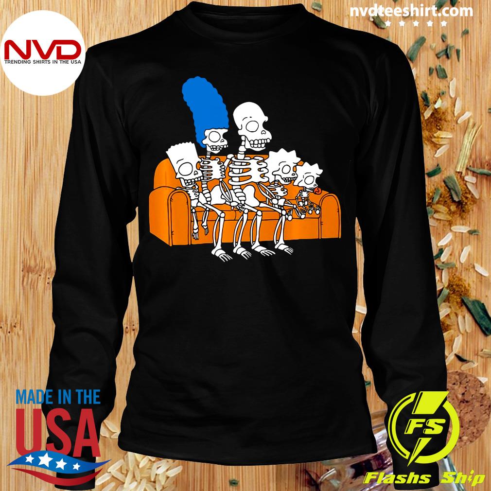 Detail Skeleton Simpsons Shirt Nomer 21