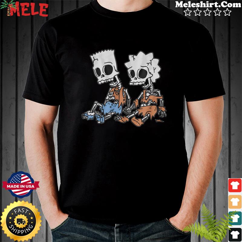 Detail Skeleton Simpsons Shirt Nomer 33