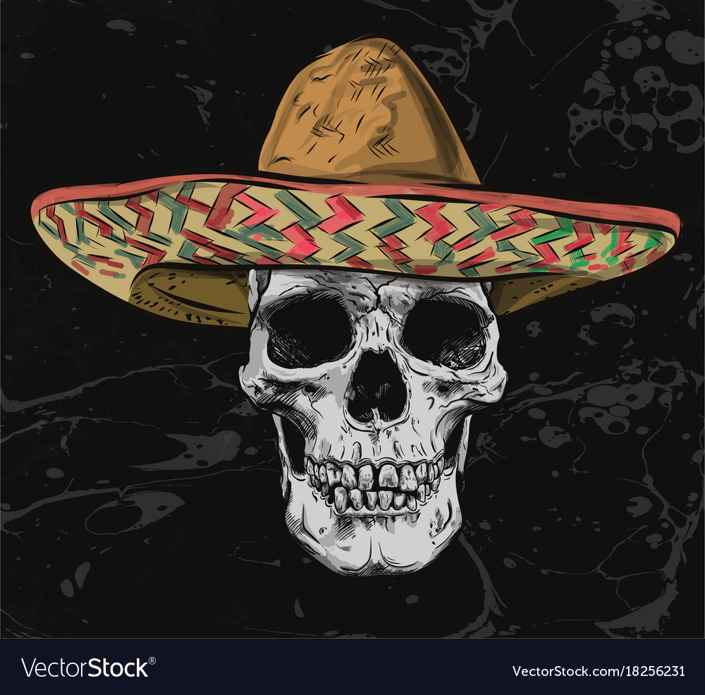 Detail Skeleton Sombrero Nomer 28