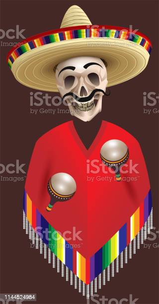 Detail Skeleton Sombrero Nomer 43