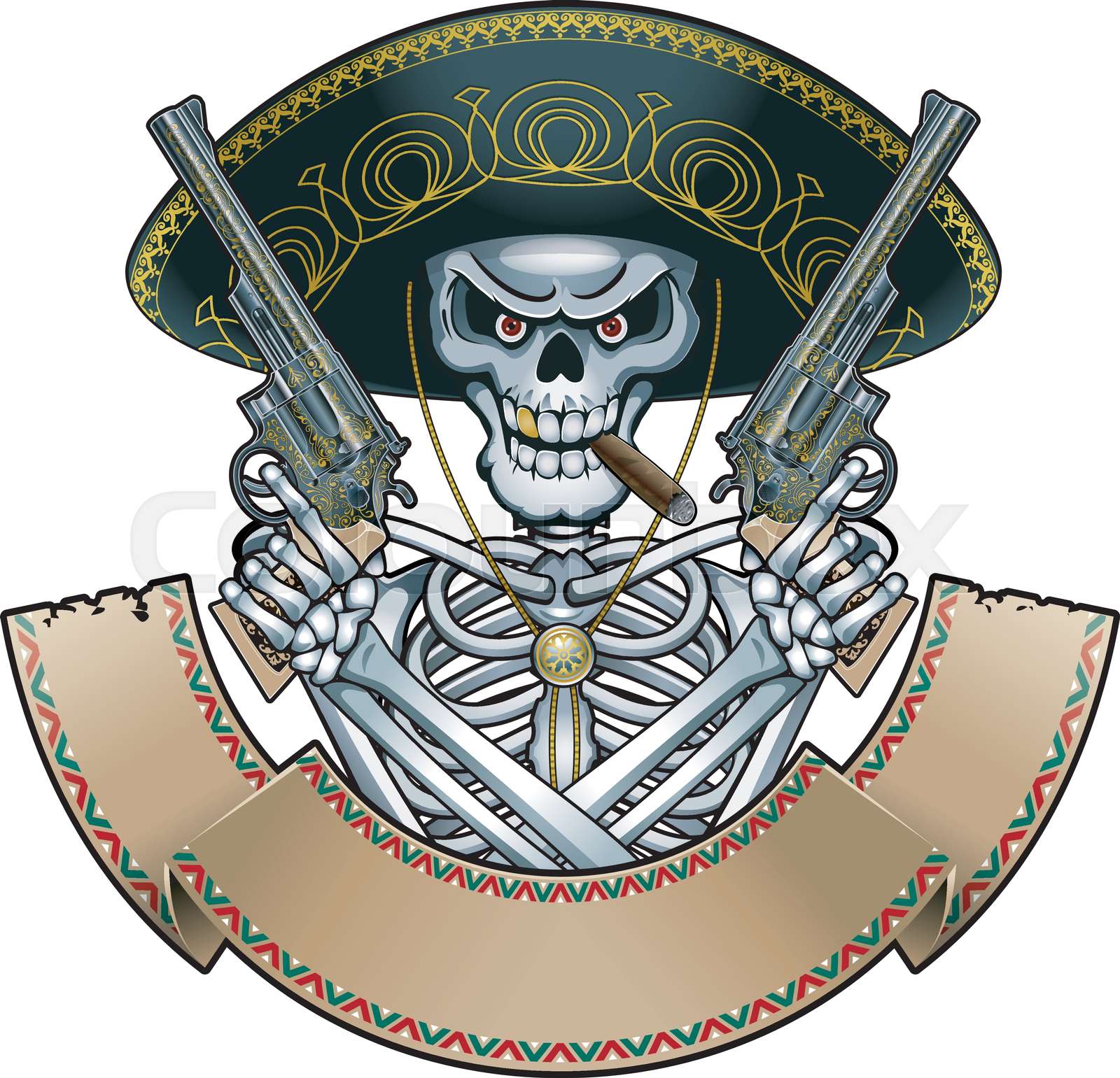 Detail Skeleton Sombrero Nomer 52