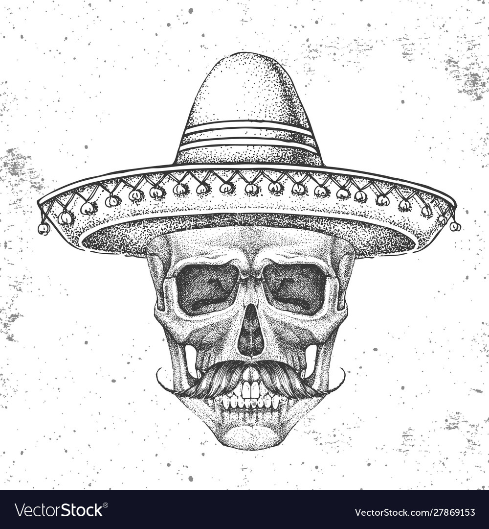 Detail Skeleton Sombrero Nomer 53