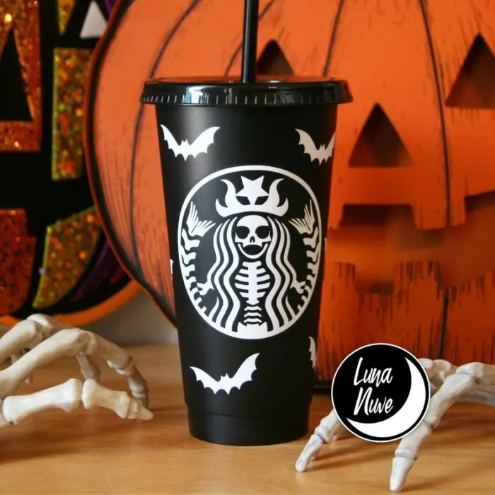 Detail Skeleton Starbucks Cup Nomer 2