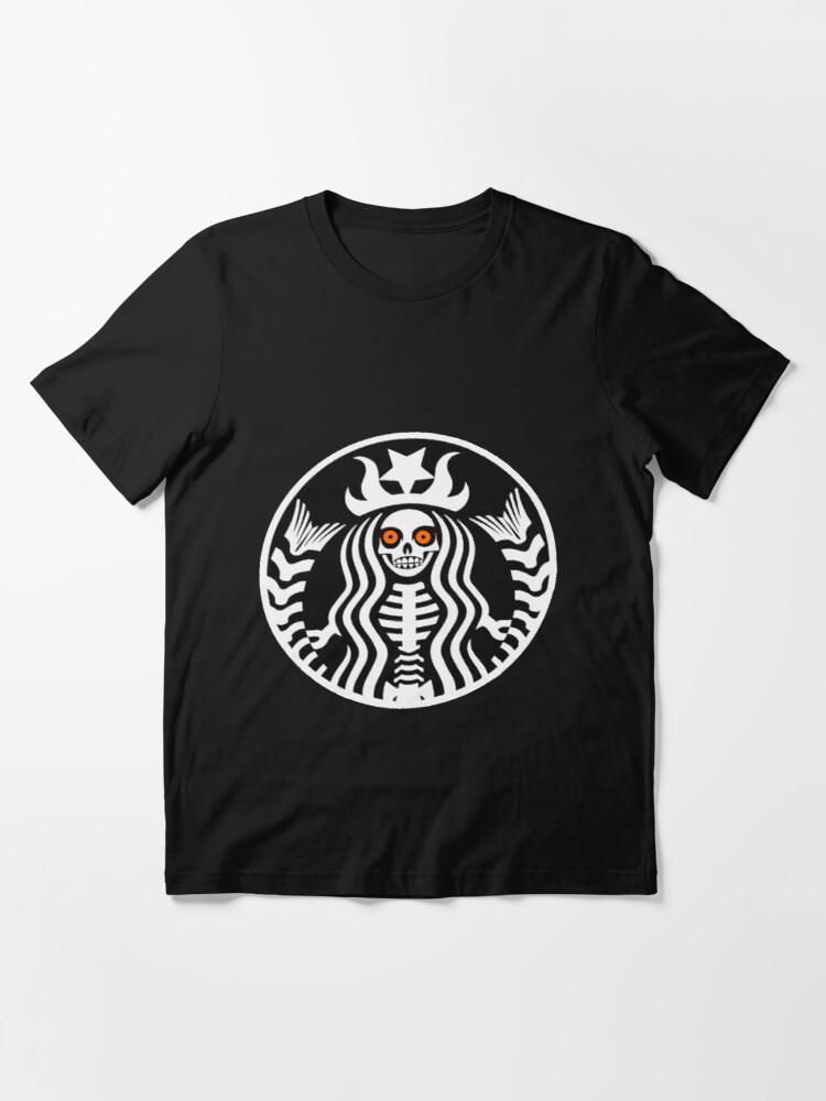 Detail Skeleton Starbucks Shirt Nomer 2