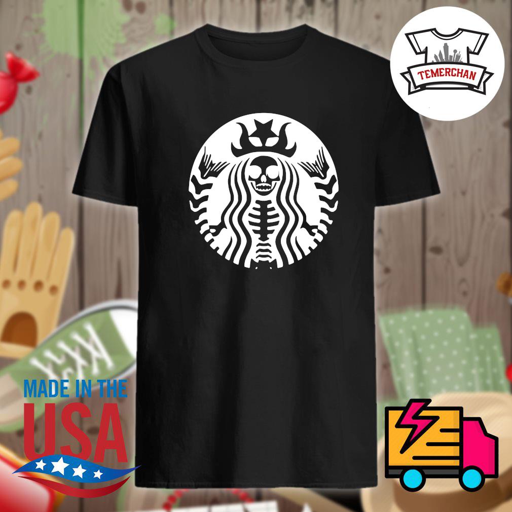 Detail Skeleton Starbucks Shirt Nomer 14