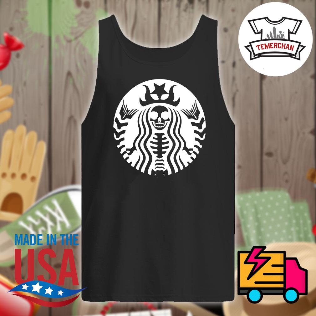 Detail Skeleton Starbucks Shirt Nomer 17
