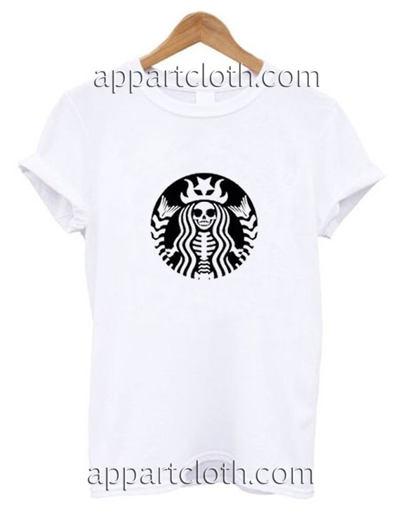 Detail Skeleton Starbucks Shirt Nomer 20