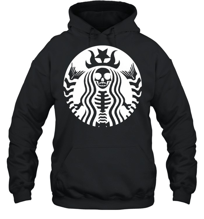 Detail Skeleton Starbucks Shirt Nomer 21