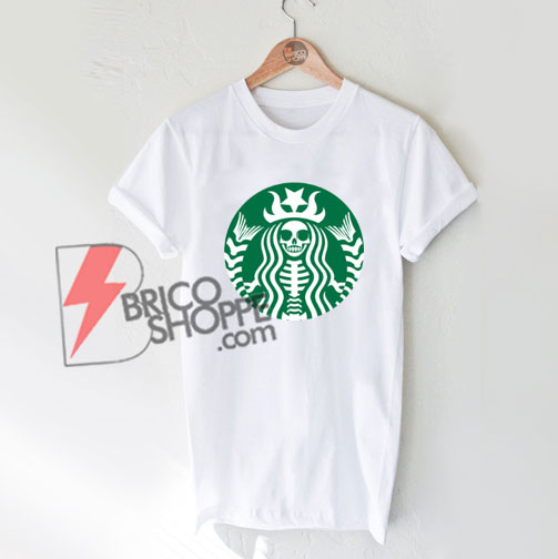 Detail Skeleton Starbucks Shirt Nomer 26