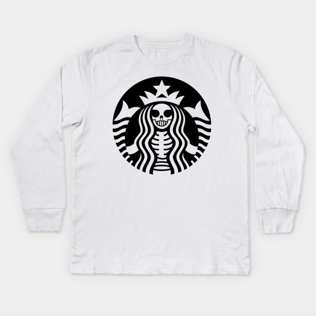 Detail Skeleton Starbucks Shirt Nomer 31