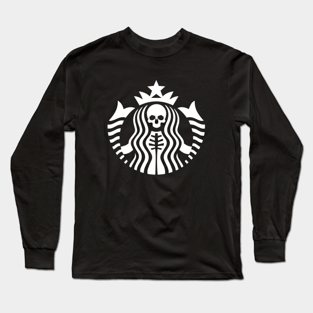 Detail Skeleton Starbucks Shirt Nomer 41
