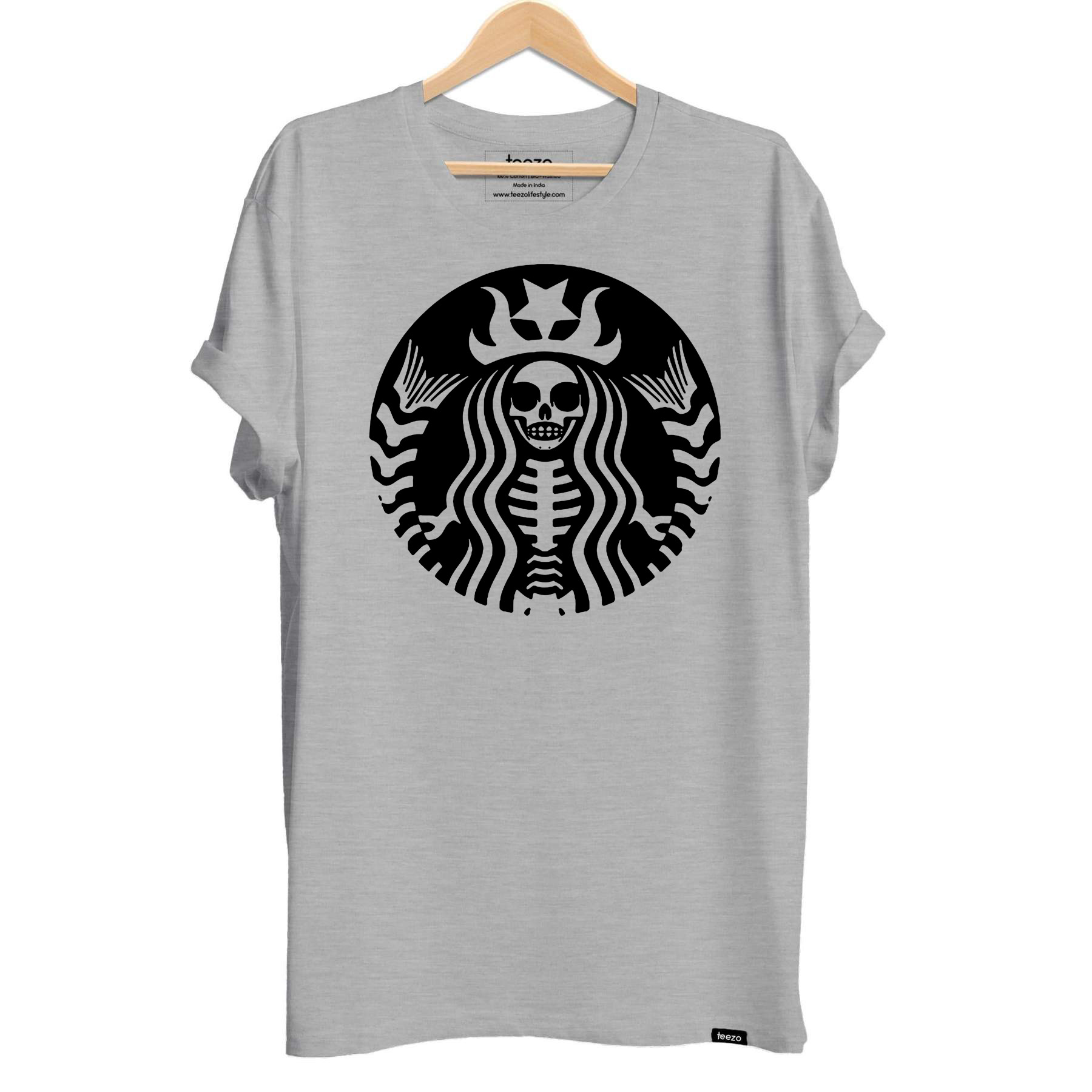Detail Skeleton Starbucks Shirt Nomer 44