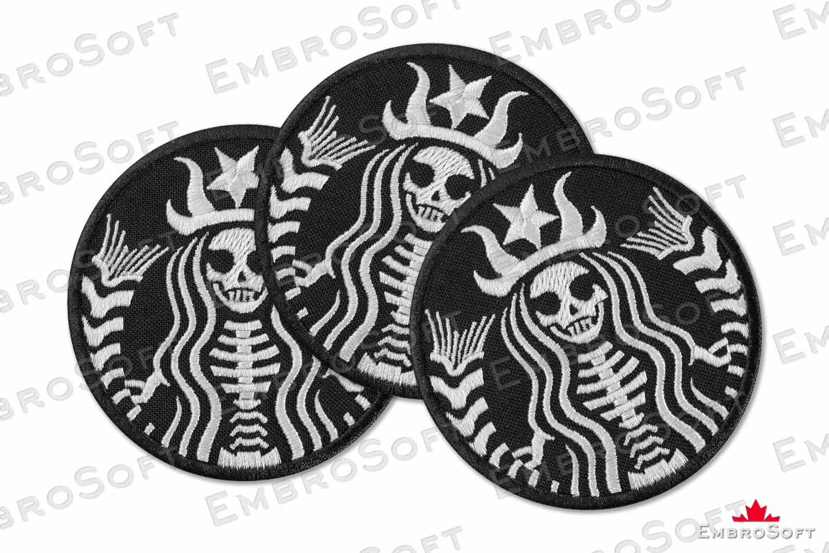 Detail Skeleton Starbucks Shirt Nomer 54
