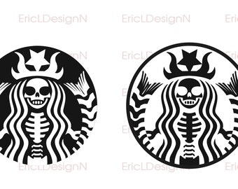 Detail Skeleton Starbucks Shirt Nomer 55