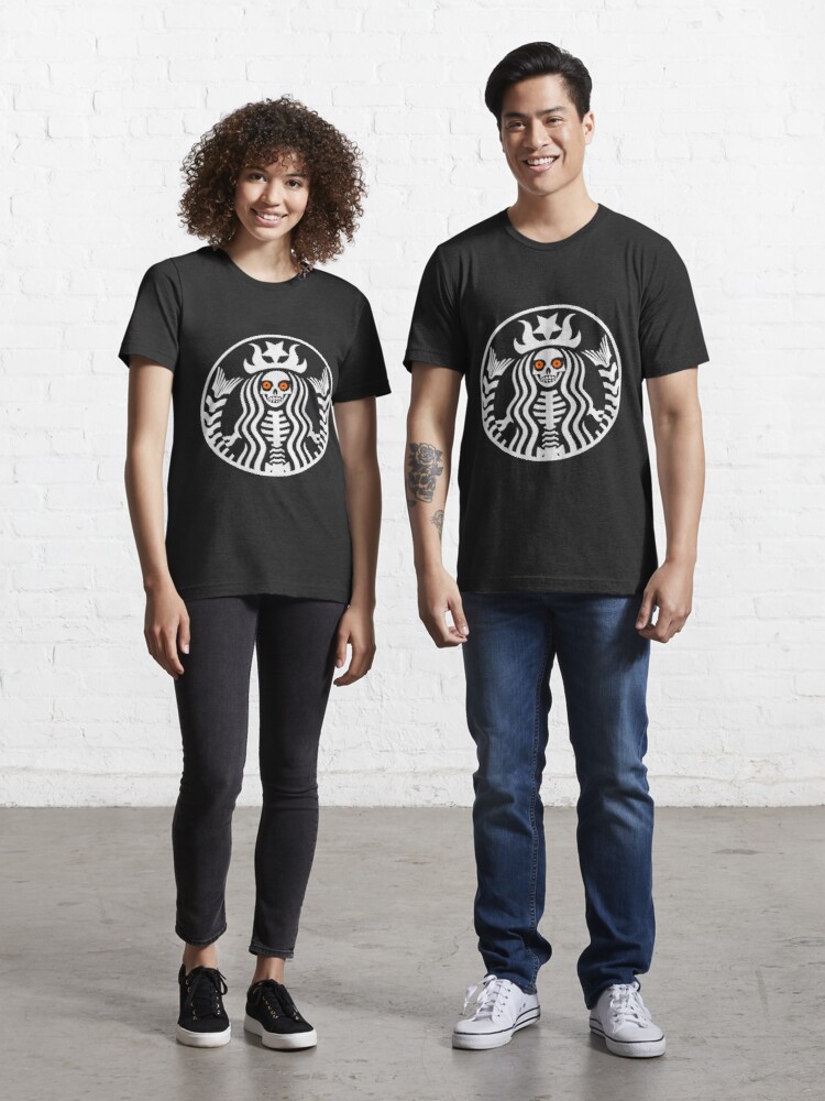 Detail Skeleton Starbucks Shirt Nomer 58