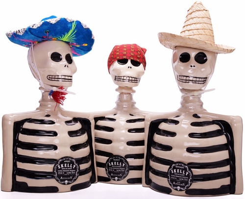 Detail Skeleton Tequila Bottle Nomer 4