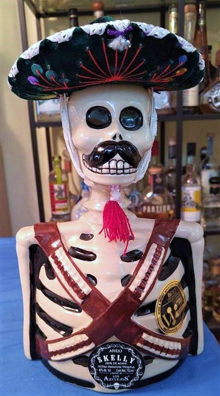 Detail Skeleton Tequila Bottle Nomer 6