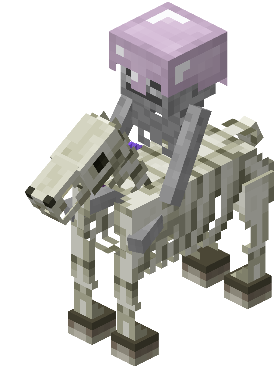 Detail Skeleton Trap Horse Minecraft Nomer 12