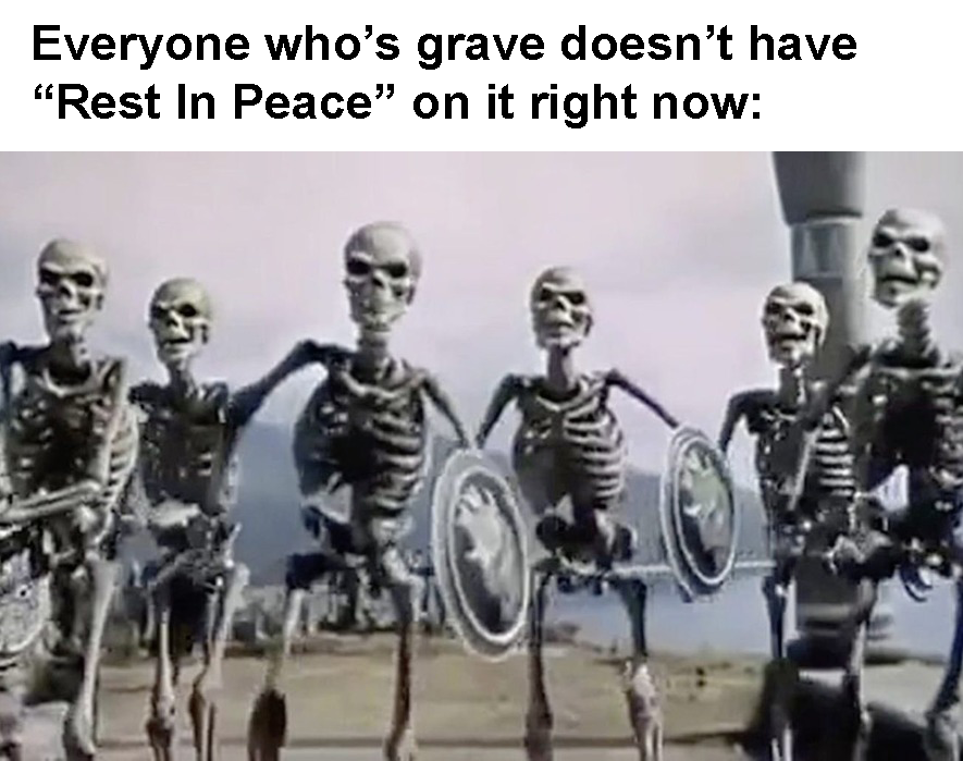Detail Skeleton War Meme Nomer 6