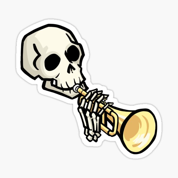 Detail Skeleton With Trumpet Meme Nomer 16