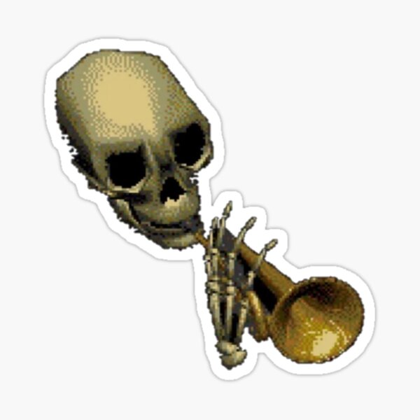 Detail Skeleton With Trumpet Meme Nomer 17