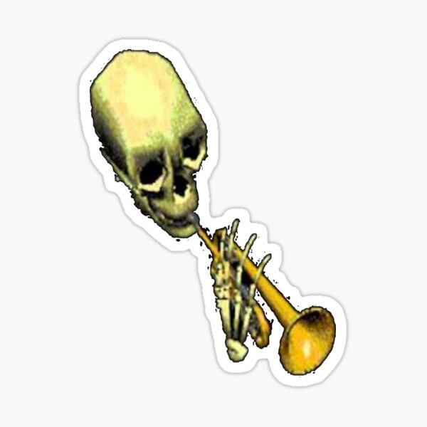 Detail Skeleton With Trumpet Meme Nomer 44