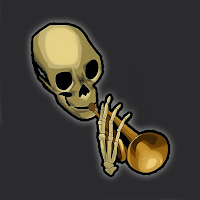 Detail Skeleton With Trumpet Meme Nomer 55