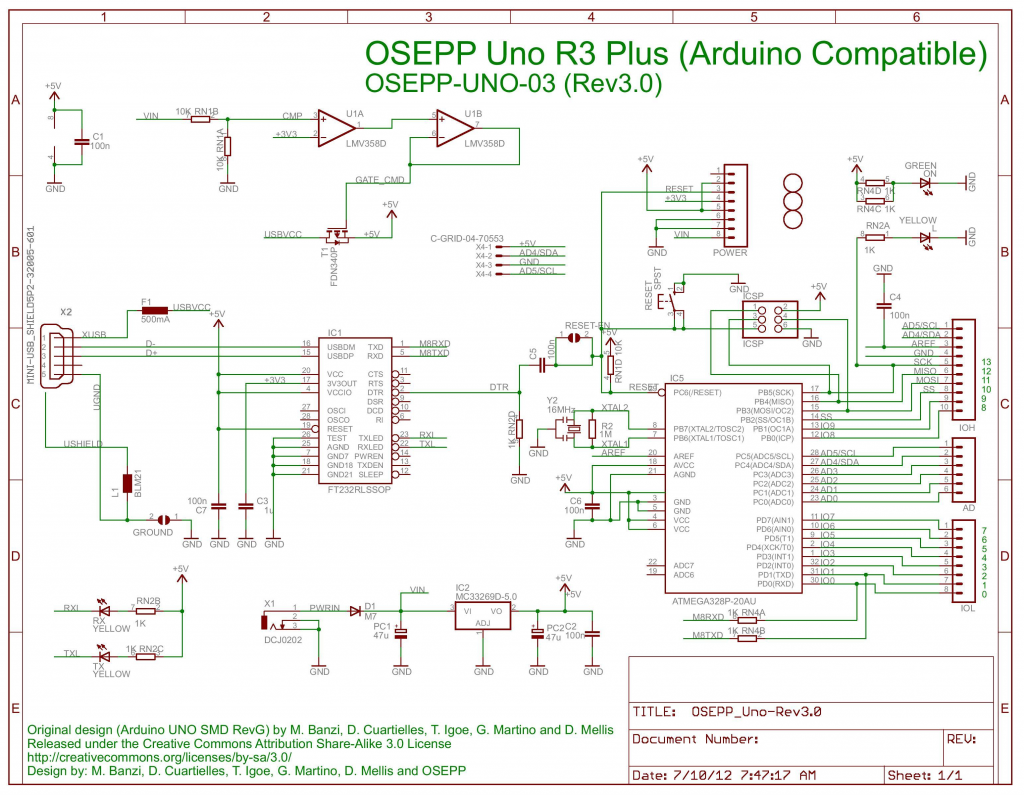 Skema Arduino Uno - 54+ Koleksi Gambar