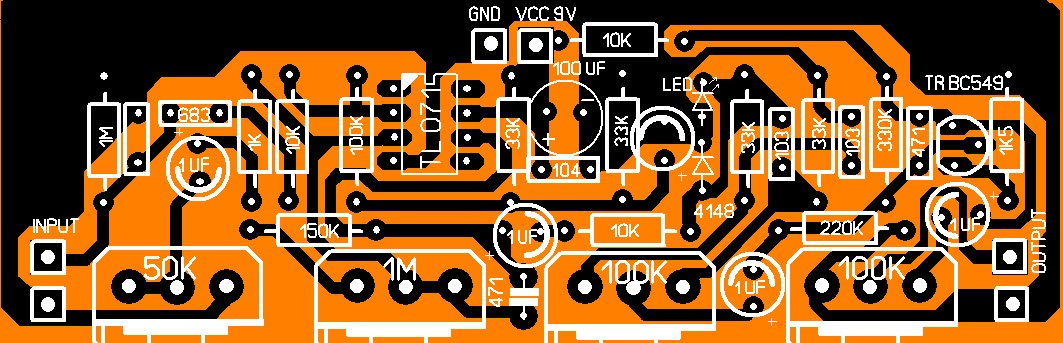 Detail Skema Efek Gitar Distorsi Nomer 18