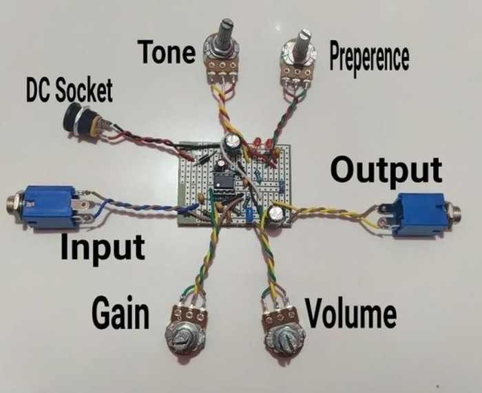 Detail Skema Efek Gitar Distorsi Nomer 37