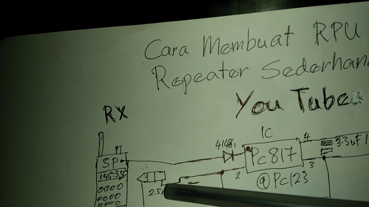 Detail Skema Gambar Pembuatan Repeater Nomer 12