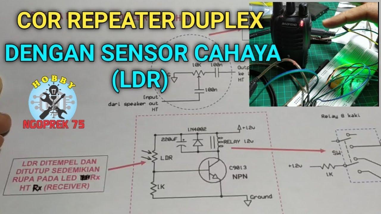 Detail Skema Gambar Pembuatan Repeater Nomer 4