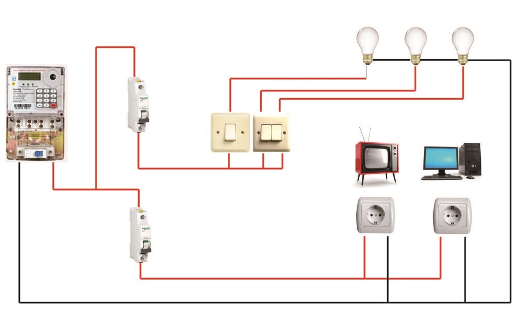 Detail Skema Instalasi Listrik Rumah Nomer 12