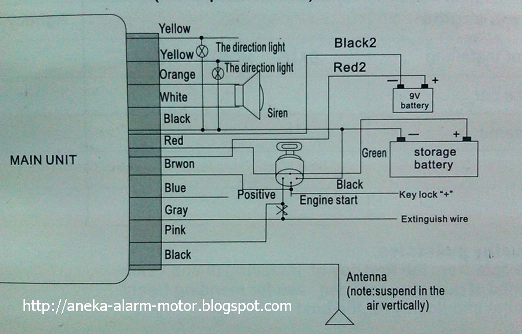 Detail Skema Kabel Alarm Mobil Nomer 28