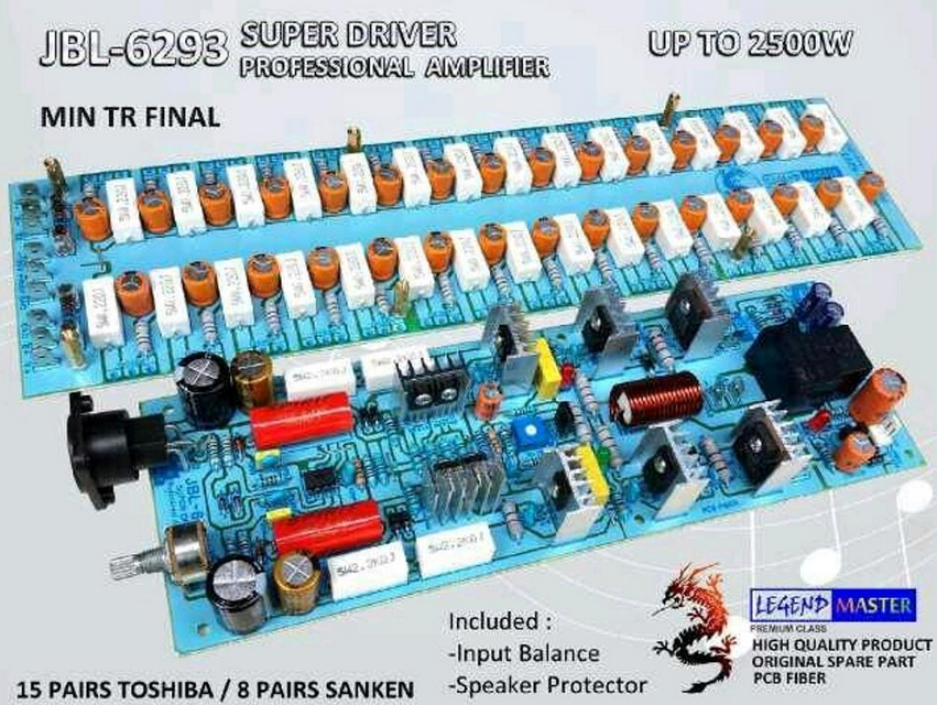 Detail Skema Power Amplifier Rakitan Nomer 31