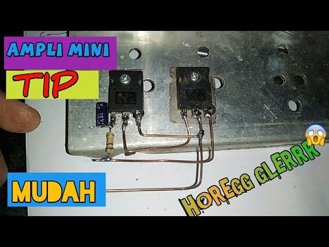 Detail Skema Power Amplifier Rakitan Nomer 49