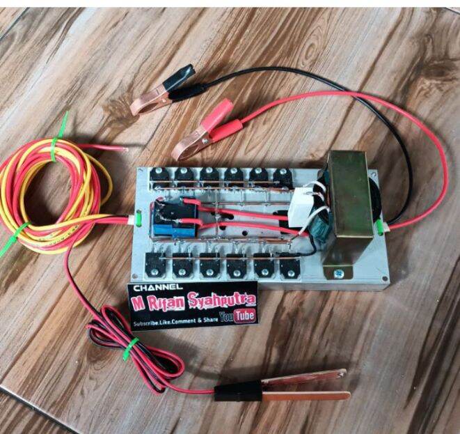 Detail Skema Rangkaian Sepatu Listrik Nomer 36