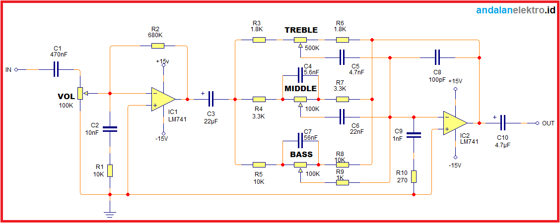 Detail Skema Tone Control Yang Bagus Nomer 14